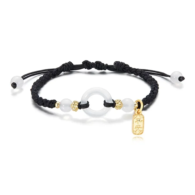 Love Colored Glaze Bracelets Women's-5