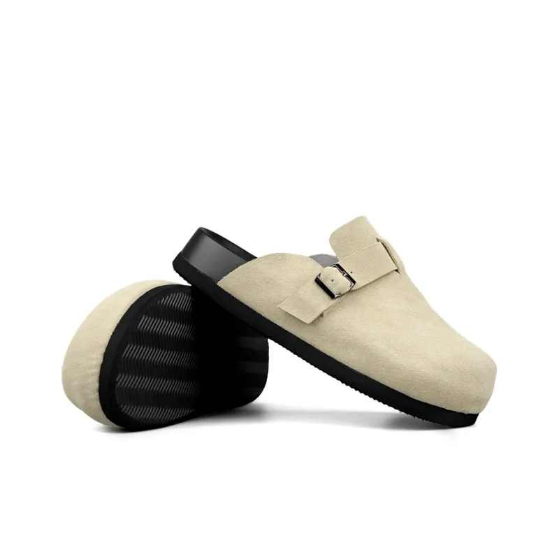 Craftsman Gang Abrasion Resistant Slip Resistant Wrap toe Slippers Unisex-31