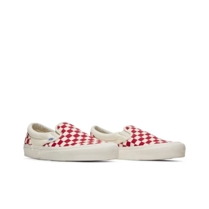 Vans Classic Slip-On LX One Block Down Bonfire-2