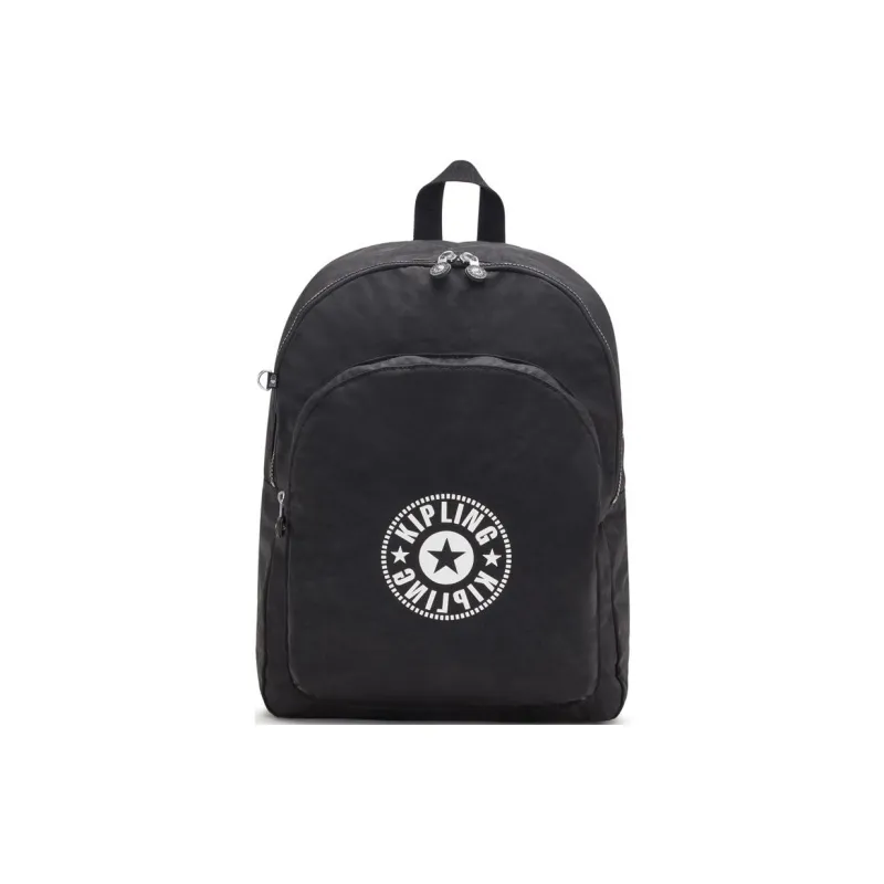 Kipling Polyamide Backpack Large Size Men's Black-0
