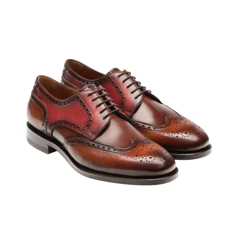 Magnanni Mariana Dress Shoes Women's Brown Red-2
