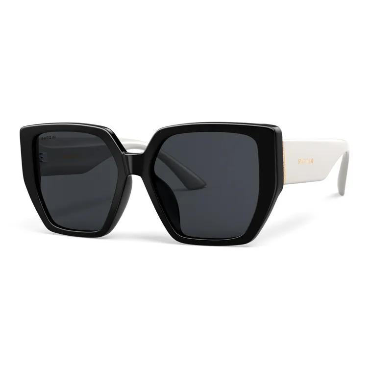 PARZIN Irregular Shape Ink Lenses Women's-6