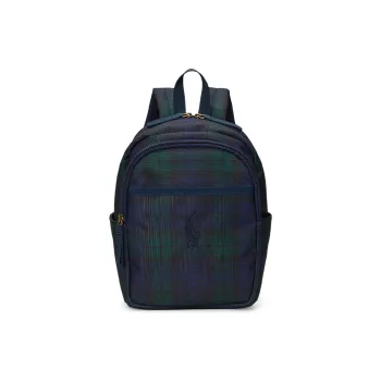 Polo Ralph Lauren Polyester Backpack Small Size Kids' Blue & Green