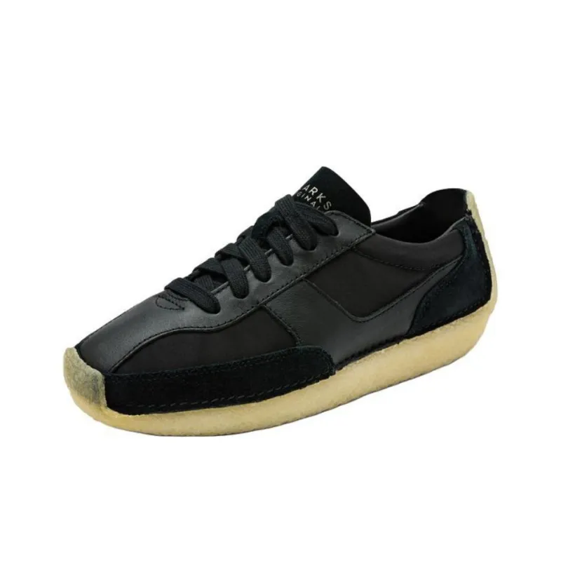 Clarks Breathable Low Top Casual Shoes Women's Black-2