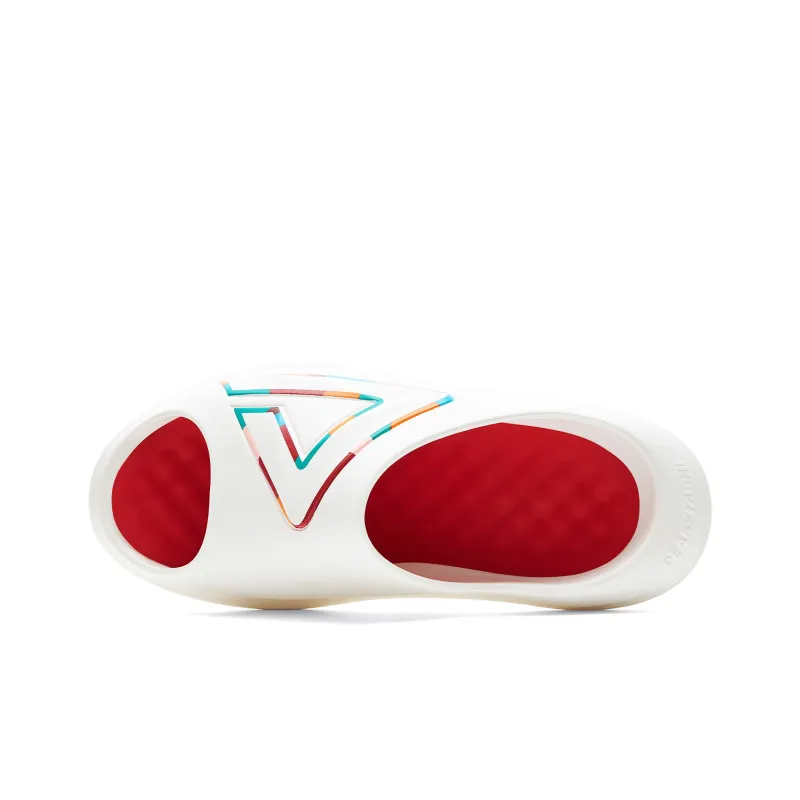 PEAK Very Small Fat Drag Slip Resistant Slide Slippers Men's Milky White Red-3