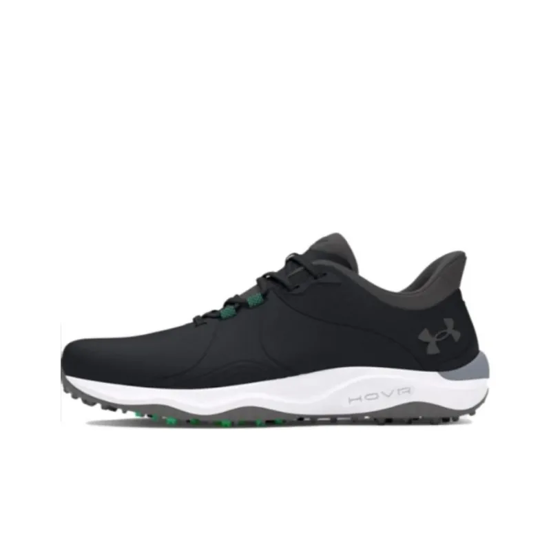 Under Armour UA Drive Pro Spikeless Golf Anti Slip Wear Resistant Low Top Golf Shoes Men's Black-0