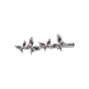 MAGICPOLE Alloy Hair Clips Women's Silver