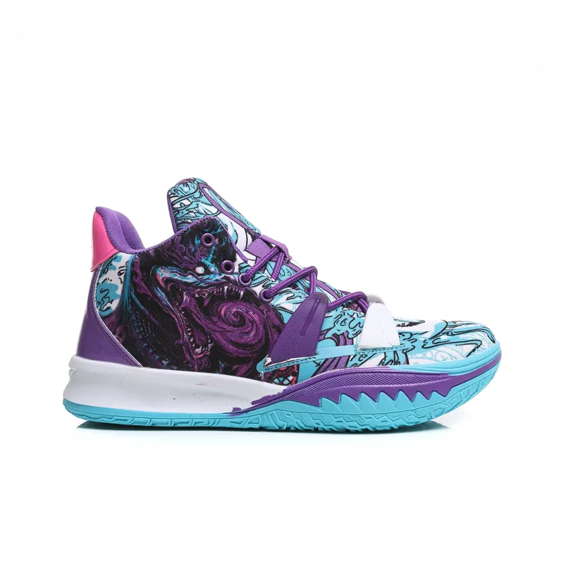 BURCOME Anti Slip Wear Resistant Breathable Moisture Wicking Mid Top Basketball Shoes Unisex-29
