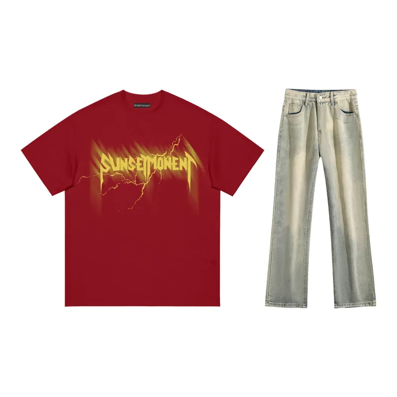 SUNSETMONENT Casual Sportswear Unisex-36