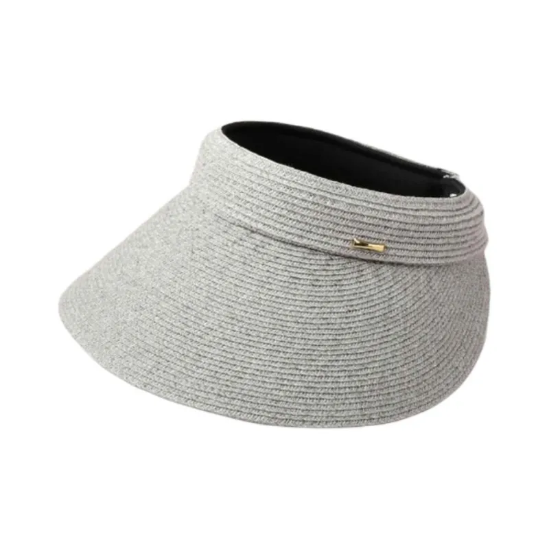 CA4LA Paper Polyester Sun Protection Hats Women's Gray-1