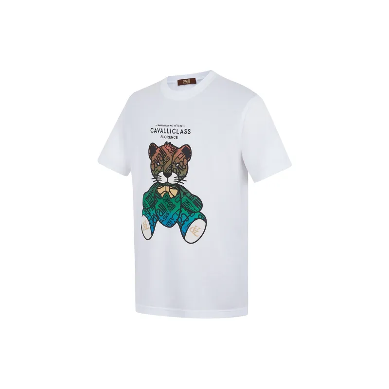 Cavalli Class T Shirts Men-5