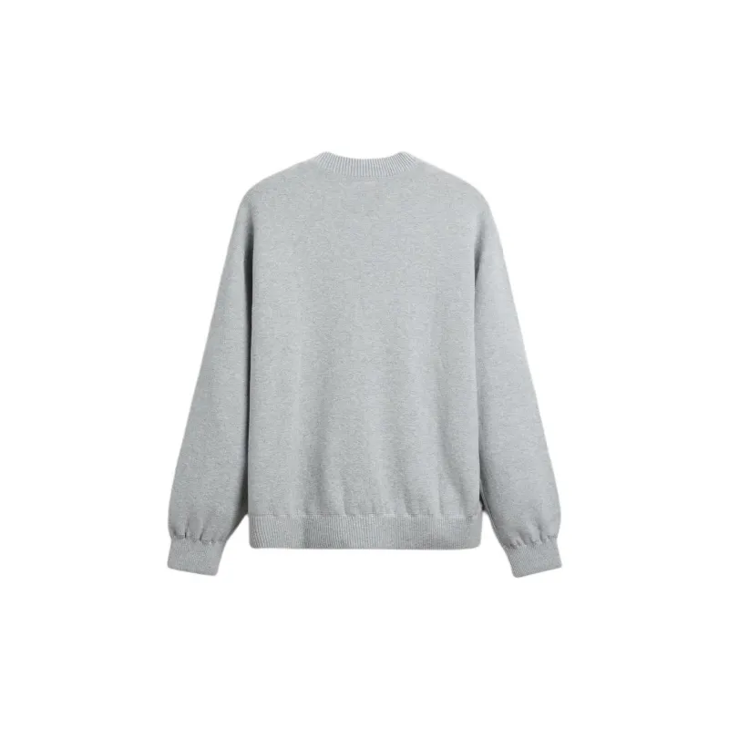 ZARA Cashmere Sweater Men's Zebra Print Gray-1