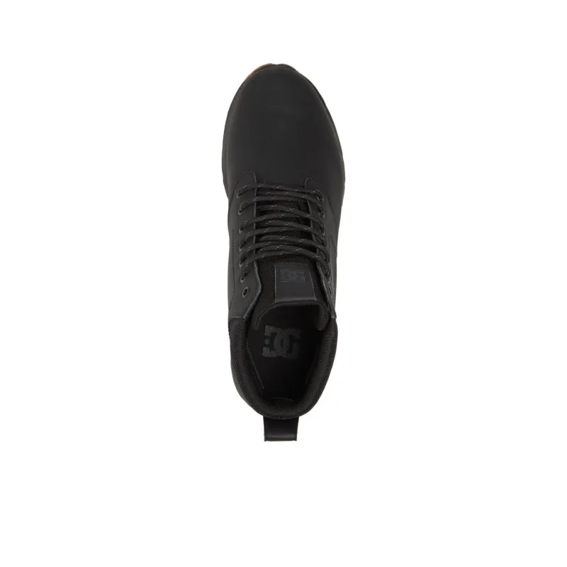 DC Shoes High Top Casual Shoes Men's Black-3