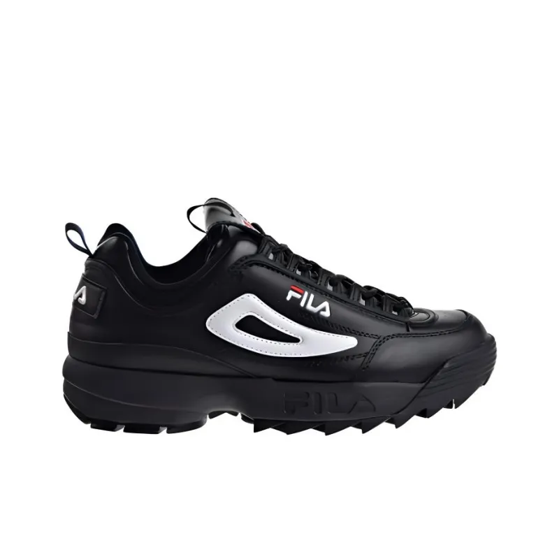 FILA Disruptor 2 Black White Red-5