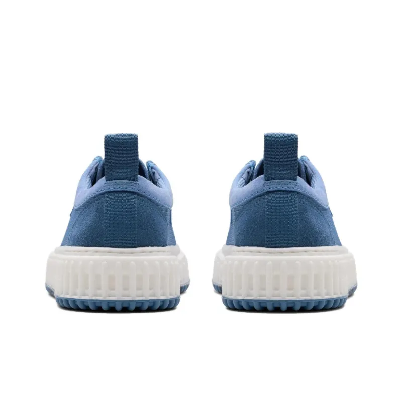 Clarks Wear Resistant Skateboard Shoes Men's Blue-3