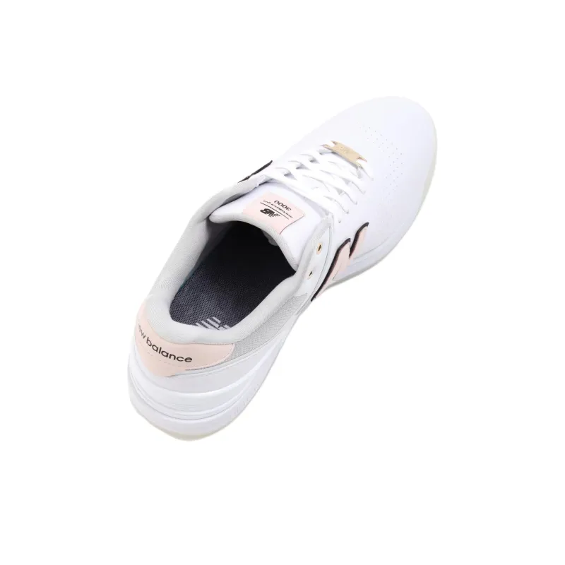 New Balance 3000 V3 Slip Resistant Coverage Low Top Golf Shoes Women's White Pink 2E-3