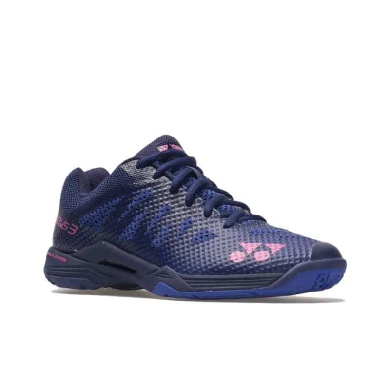 YONEX POWER CUSHION 65 Anti Slip Wear Resistant Low Top Badminton Shoes Women's Purple Blue-2