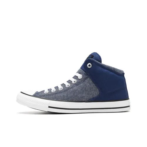 Converse Chuck Taylor All Star Skateboard Shoes Unisex High-Top Denim Blue Multicolor