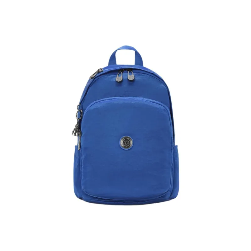 Kipling Polyamide Backpack Medium Size Unisex Satin Blue-0