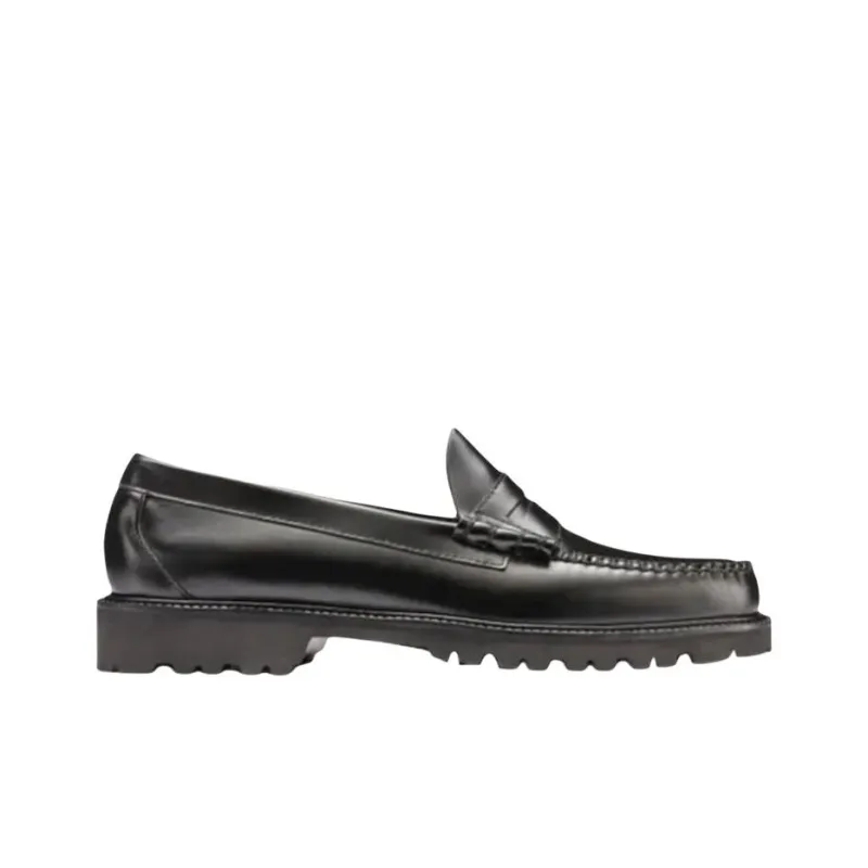 G.H. Bass & Co. Larson Lug Loafers Men's Black-1