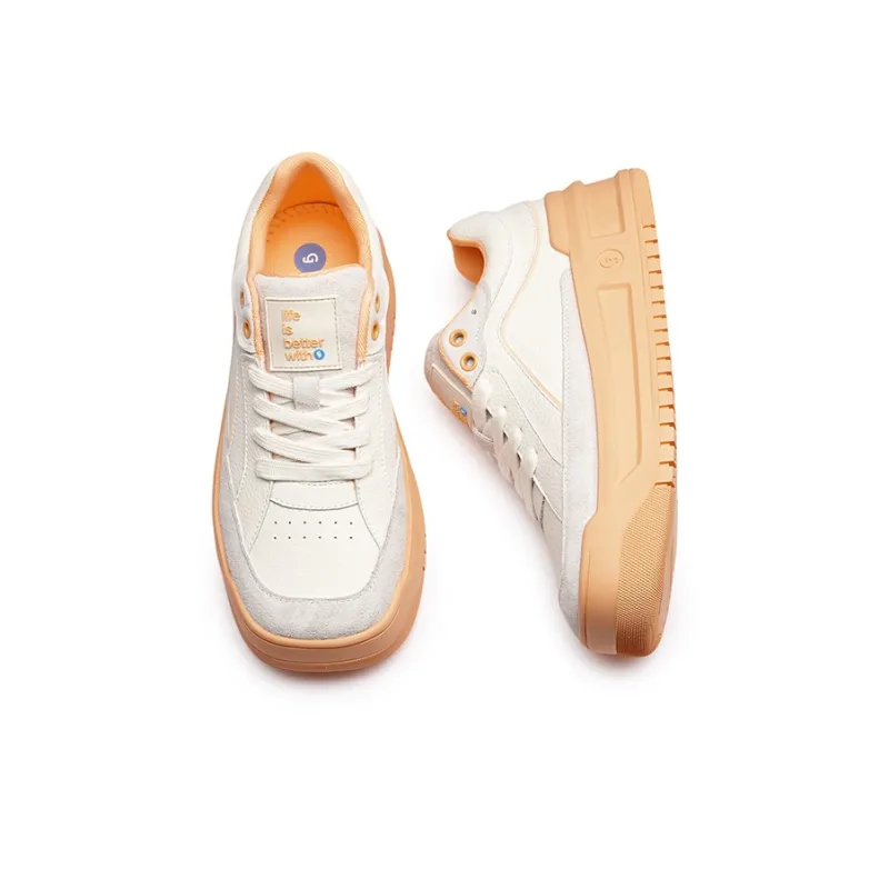 GONGJI Skateboard Shoes Women's Low Top Soft Peach-3