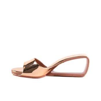 UNITED NUDE Slide Slippers 6.5cm Women's Gold