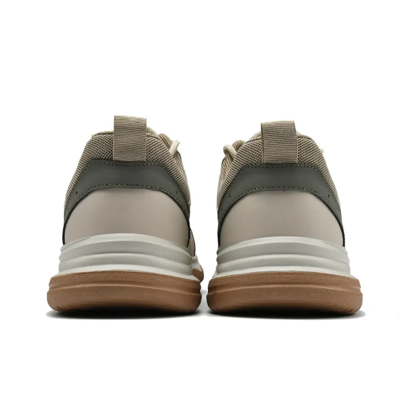 HLA Trendy Patchwork Breathable Athletic Shoes With Height Increase Wear-Resistant Versatile Casual Shoes Men's-10