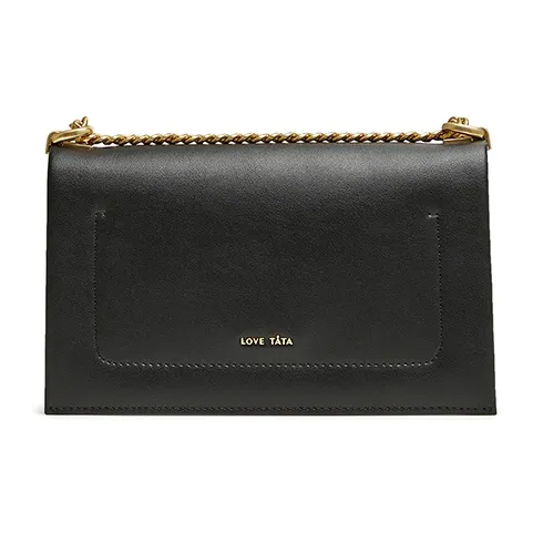 Tata Cow Split Leather Crossbody Bag Trumpets Women's-9