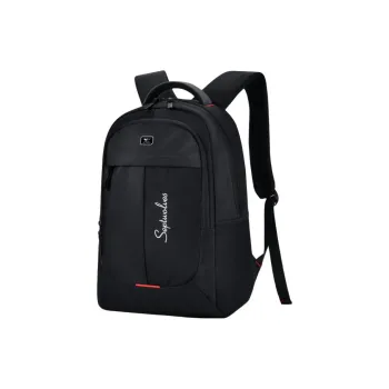 SEPTWOLVES Oxford Backpack Regular Unisex Black