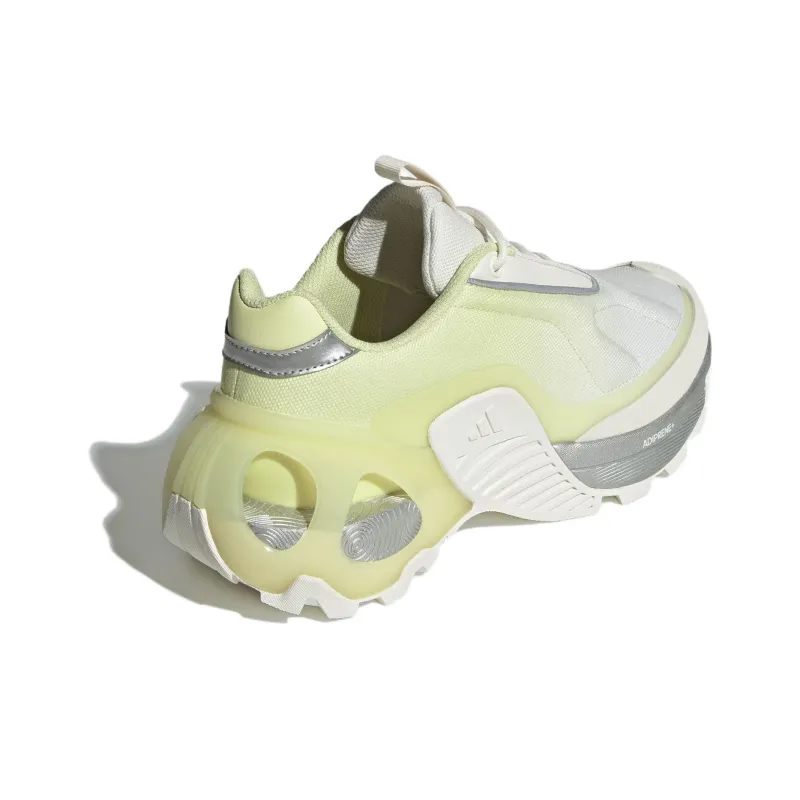 Adidas Edge Runner Anti Slip Wear Resistant Low Top Casual Running Shoes Unisex White Yellow-3