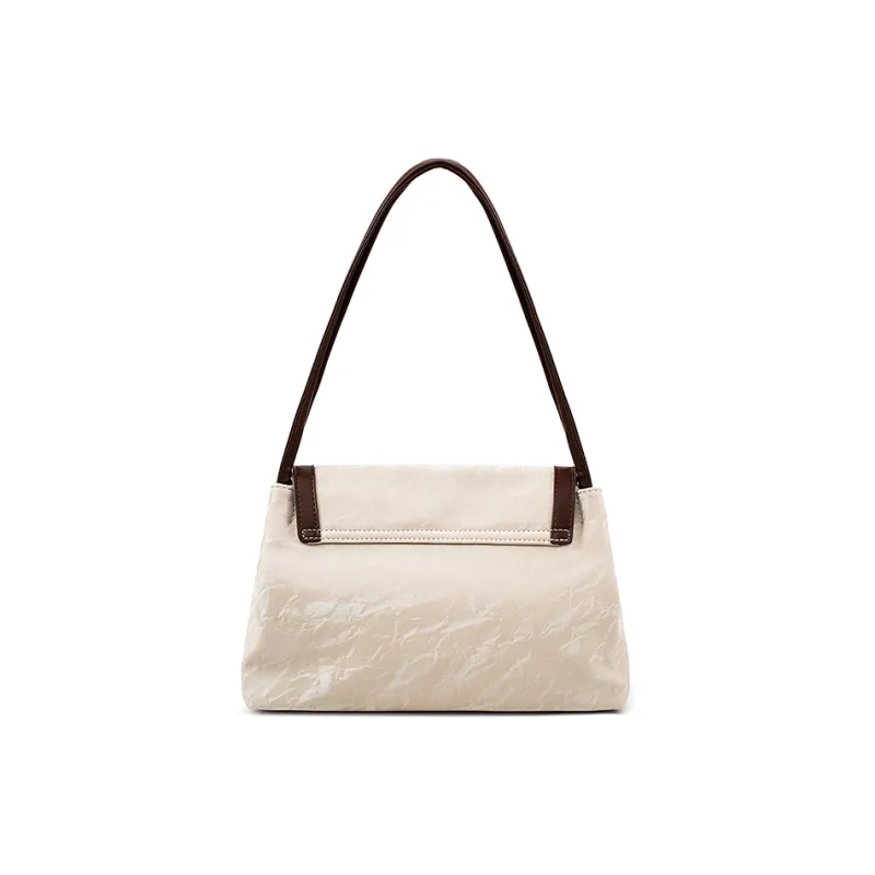 Vigno Synthetic Leather Shoulder Bag Regular Women's Pink/Apricot/Black/Gray/Blue-11
