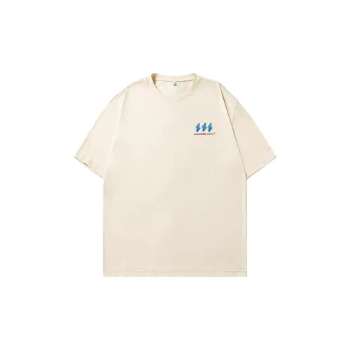 ASW ONLINE T-Shirts Unisex Cream Apricot