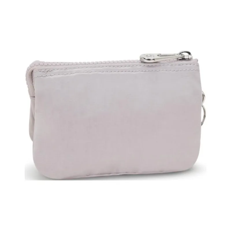 Kipling Recycled Polyamide Wallet Small Size Women's Bright Silver-3