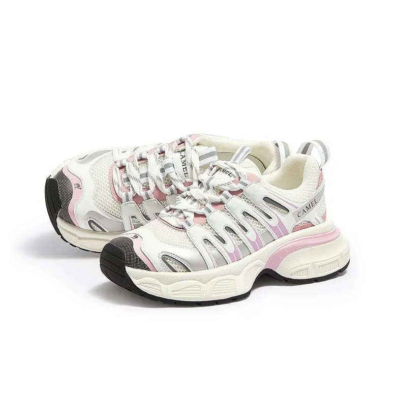 CAMEL Drifting Low-Top Chunky Sneakers Women's-2