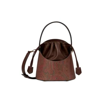 ETRO Medium Paisley Printed Saturno Bag