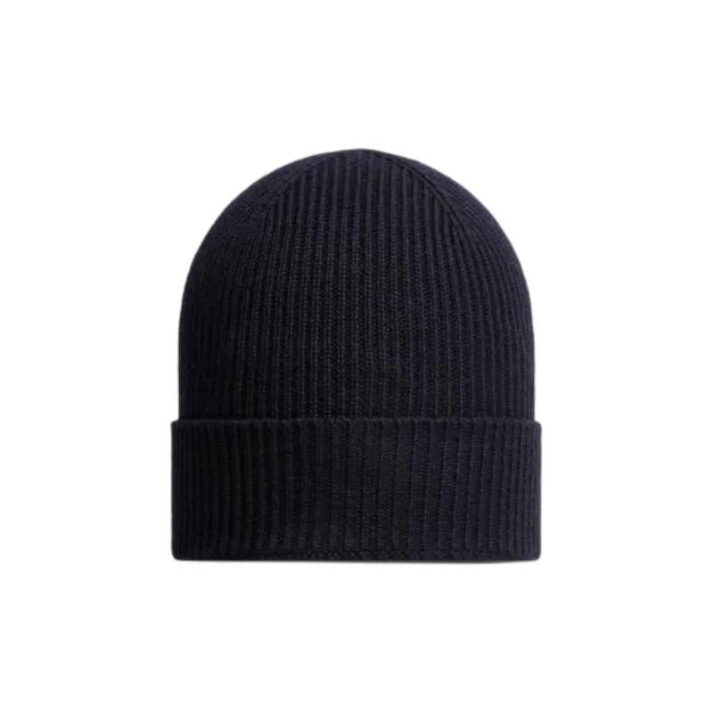 Moncler Wool Beanies Men's Marine Blue-1