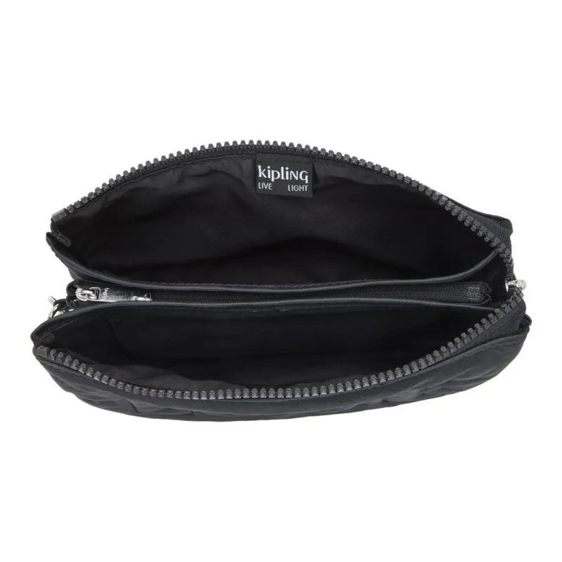 Kipling Recycled Polyamide Wallet Extra Large Women's Black-3