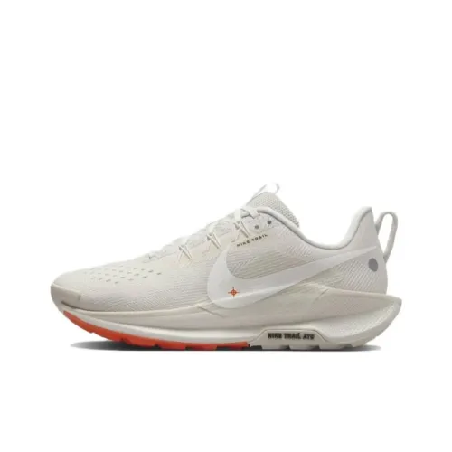 Nike Pegasus Trail 5 Running Shoes Women's Low-Top Phantom Gray/White Sail/Passionate Red/Black