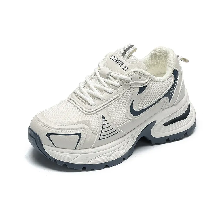 FOREVER 21 Height Increasing Low Top Chunky Sneakers Women's-7