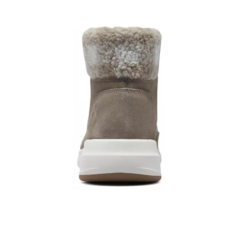 Skechers Thermal Waterproof Abrasion Resistant Cushioning Slip Resistant Ankle Length Snow Boots Women's Tan-3