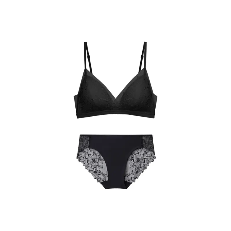 Ubras Simple And Sexy Series Underwear Set Women's-5