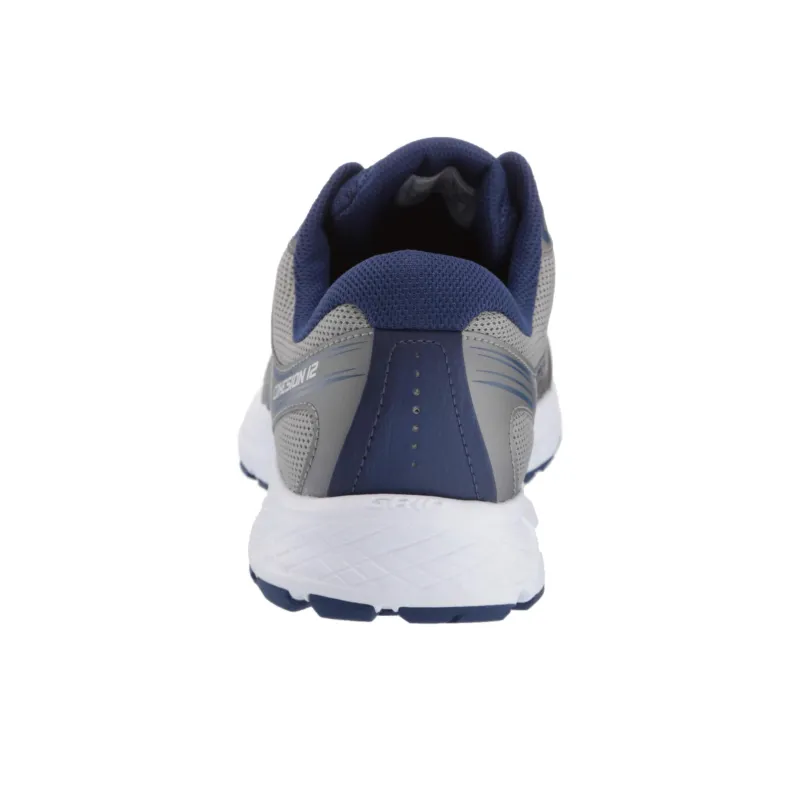 Saucony Cohesion 12 Cushioning Lightweight Low-Top Running Shoes Men's Blue Gray-5