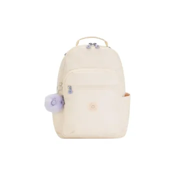 Kipling Polyester Backpack Large Size Women's Light Pink
