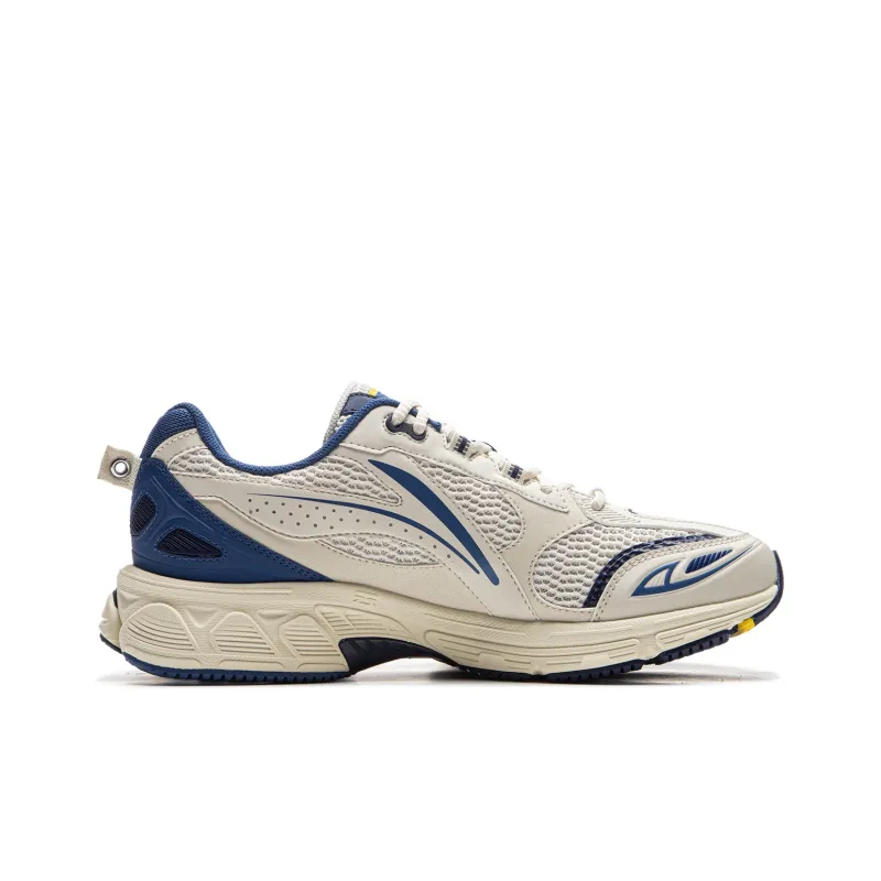 LiNing Shake 2.0 Anti Slip Wear Resistant Low Top Running Shoes Men's Gray Blue-1