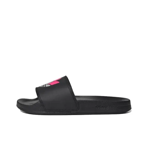 Adidas Originals Adilette Lite 'Black Pink' Women's