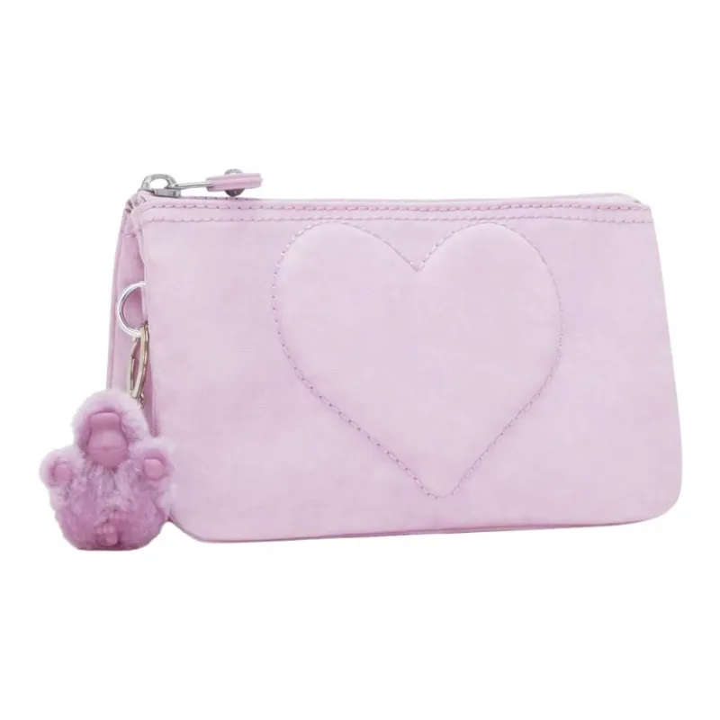 Kipling Recycled Polyamide Wallet Large Size Women's Pink-1