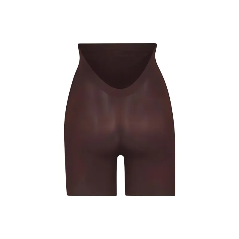 SKIMS BARELY THERE LOW-BACK SHORT Casual Shorts Women's COCOA/Brown-1