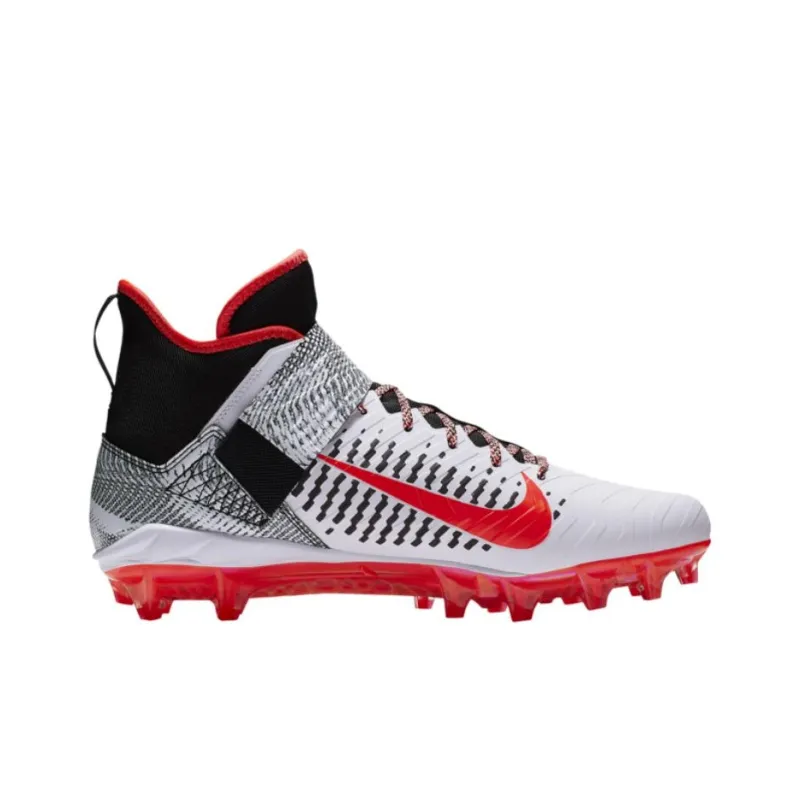 Nike Alpha Menace Pro 2 Mid White Bright Crimson-1