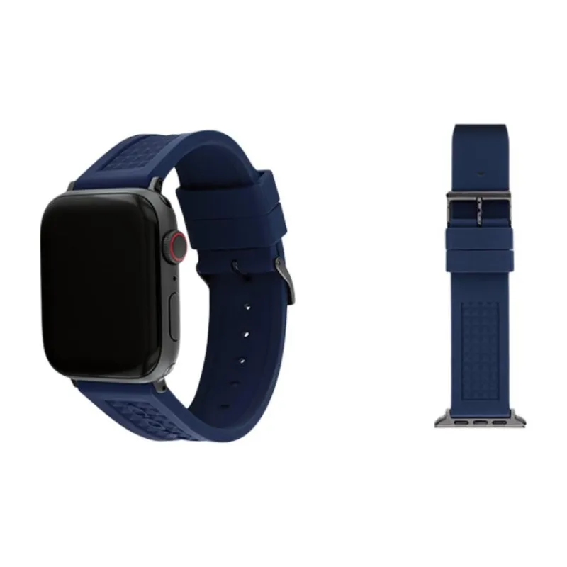 COACH Apple Compatibility Watch Band 45mm Silicone Material-0