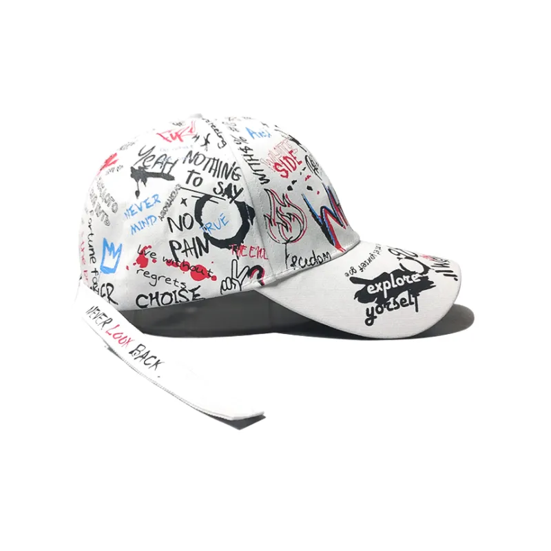 SLEEPYWALK Cotton Baseball Caps Unisex-4